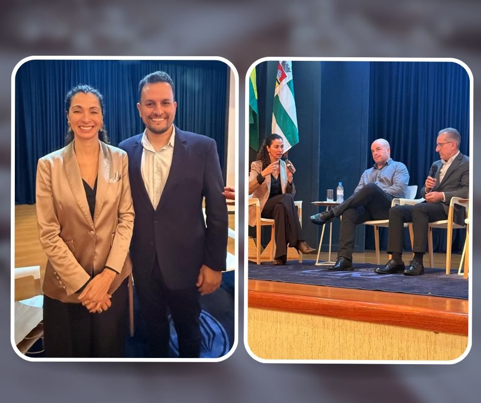 Vereadora Éclesan representa a Câmara na Jornada Médica Internacional e conduz debate sobre gestão hospitalar
