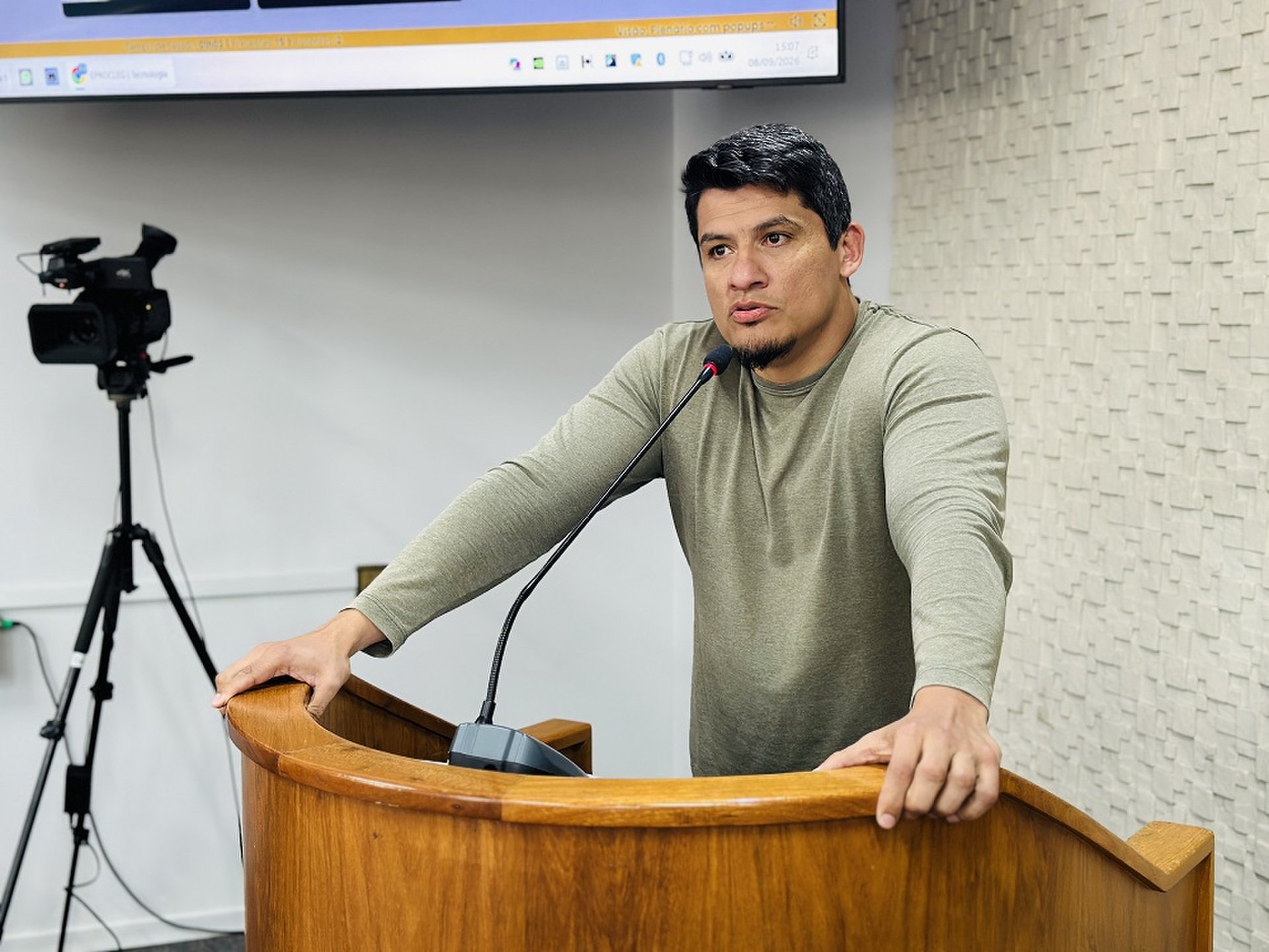 Vereador Tiago The Police pede informações detalhadas sobre transporte coletivo de Erechim
