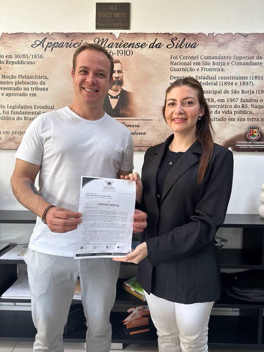 Câmara recebe representante do Instituto Missões Saúde e Resgate