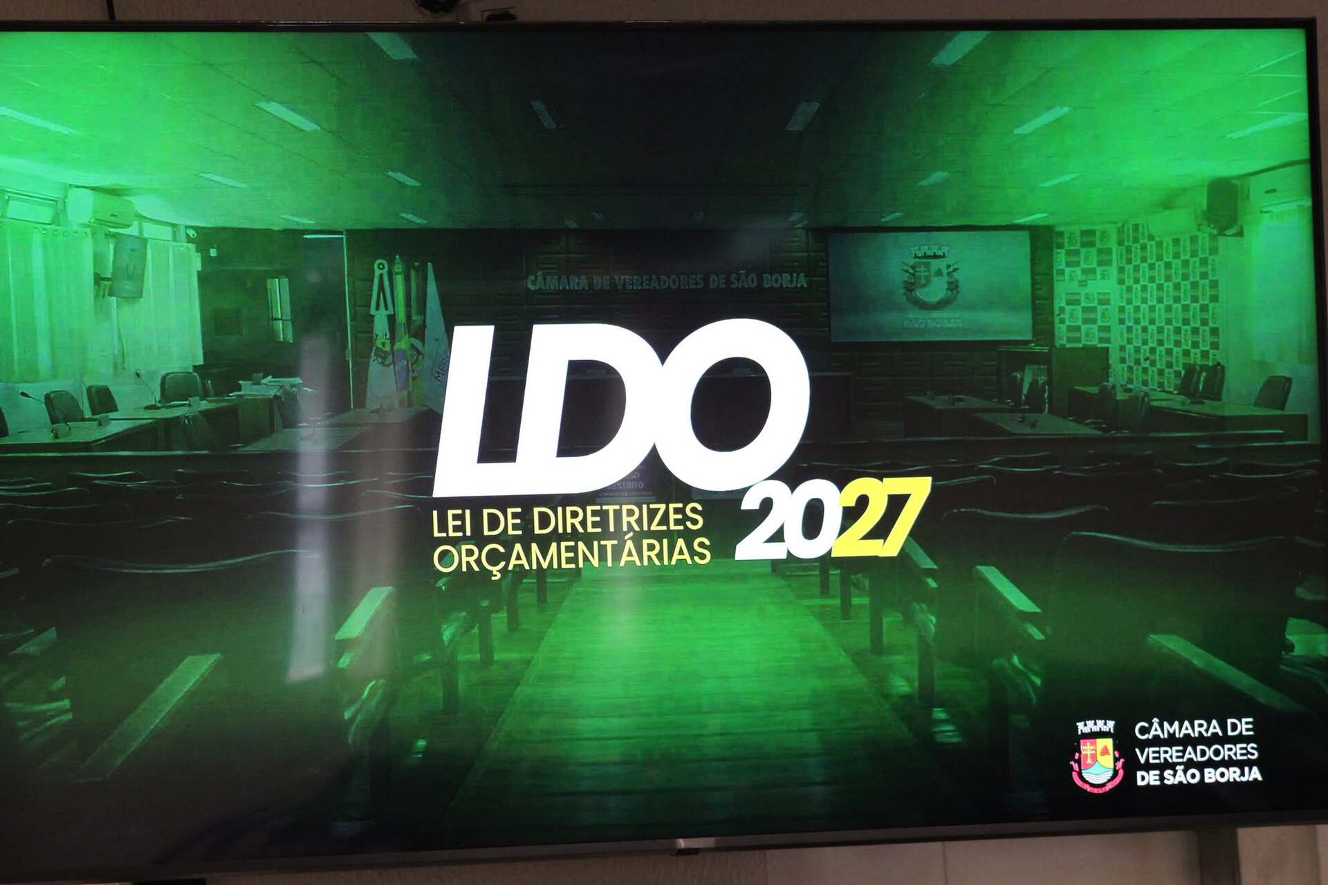 Câmara realiza audiência pública sobre execução orçamentária e apresenta a LDO de 2027