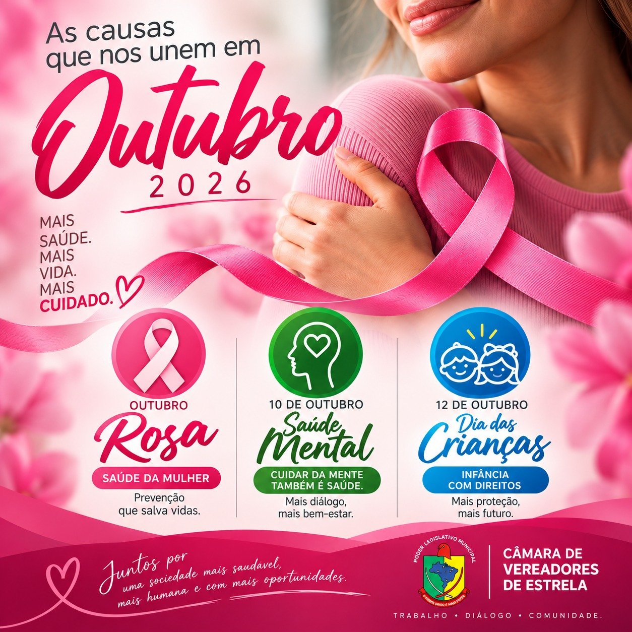 Outubro: um mês para cuidar, conscientizar e proteger