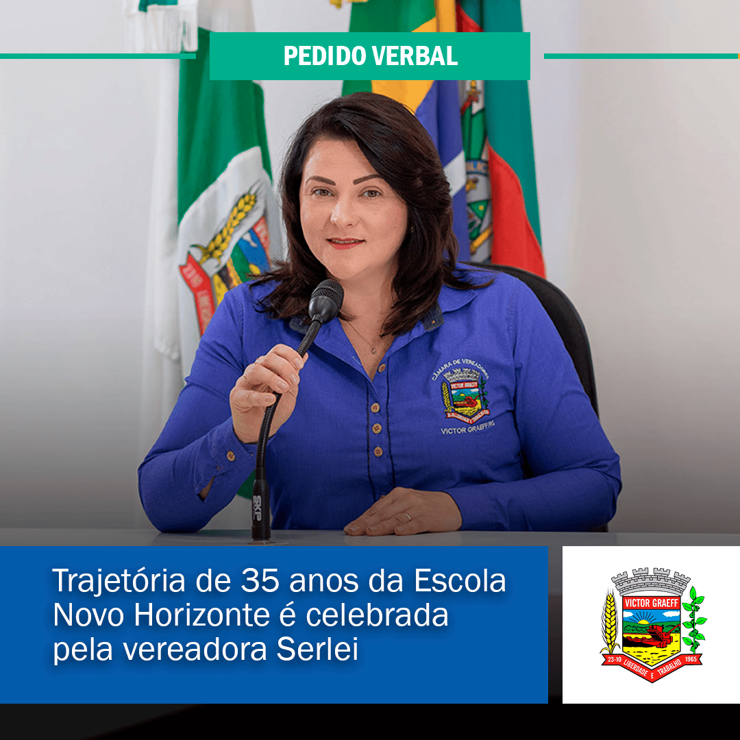 Trajetória de 35 anos da Escola Novo Horizonte é celebrada pela vereadora Serlei