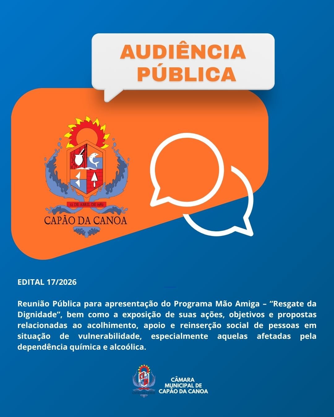 AUDIÊNCIA PÚBLICA 17/2026