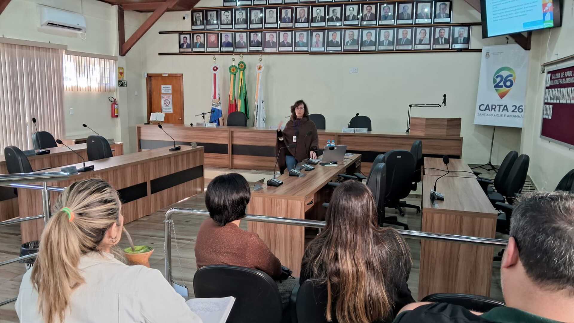 Câmara de Santiago realiza Audiência Pública sobre a LDO 2027