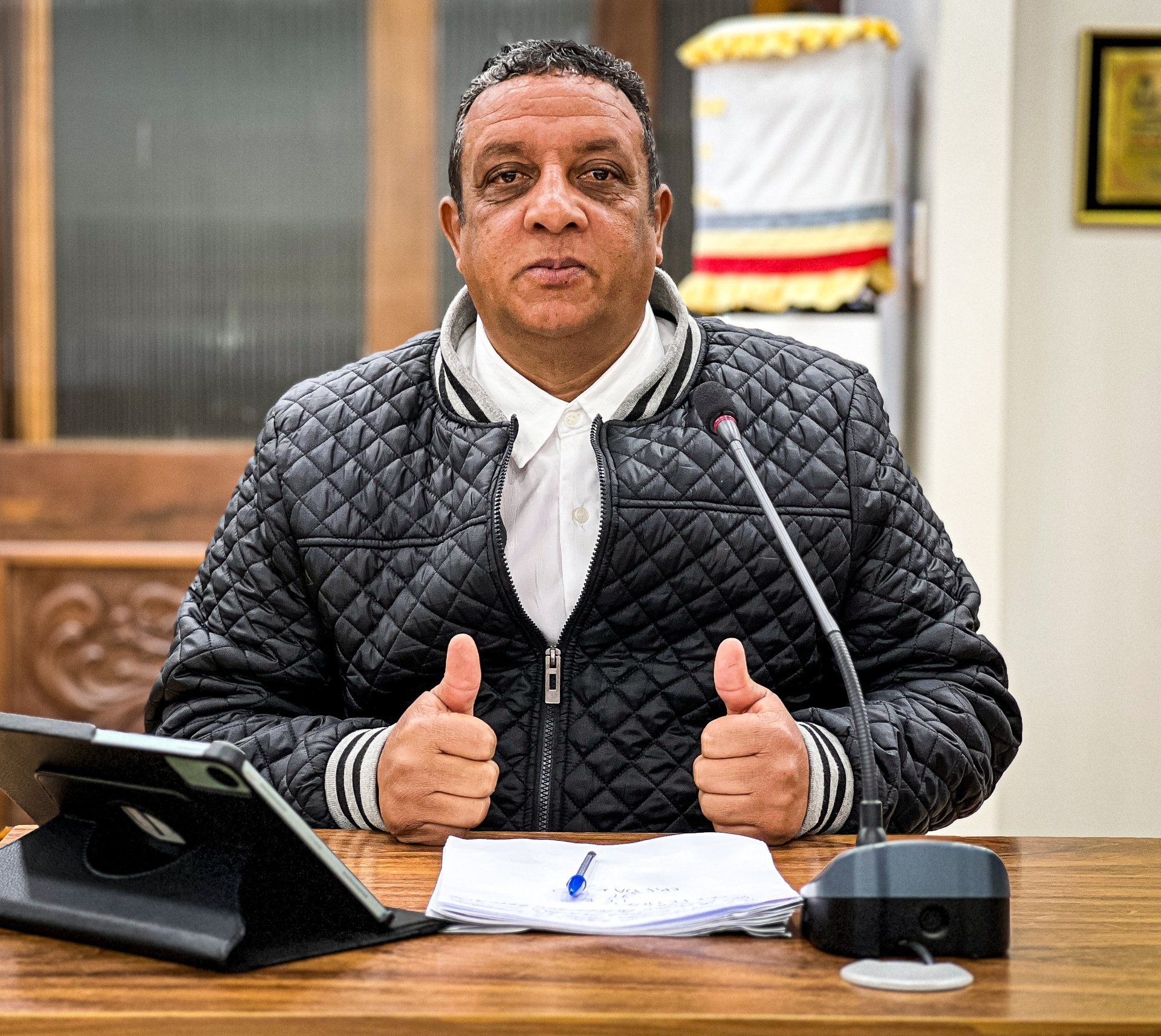Jorge Volmar dos Santos solicita estudo para redutor de velocidade no bairro Champagnat