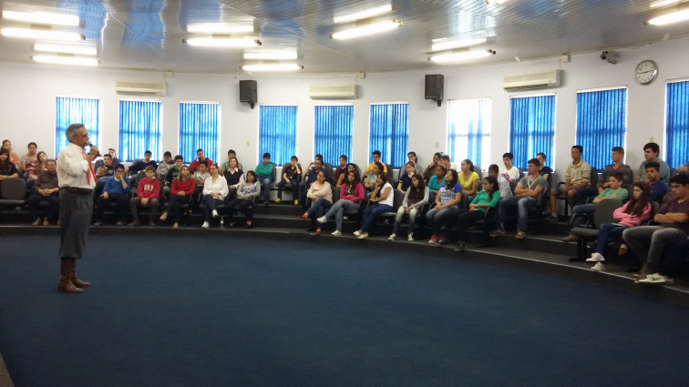 Palestra sobre os Caudilhos