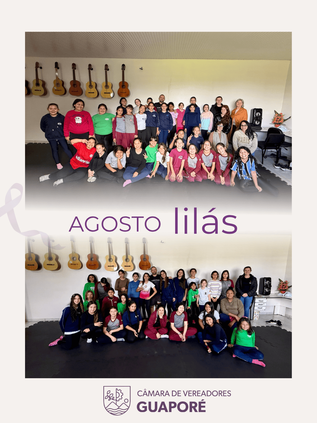 Agosto Lilás
