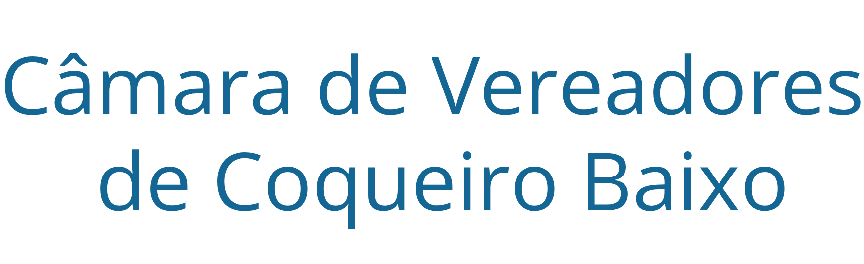 Câmara Municipal de Vereadores de Coqueiro Baixo