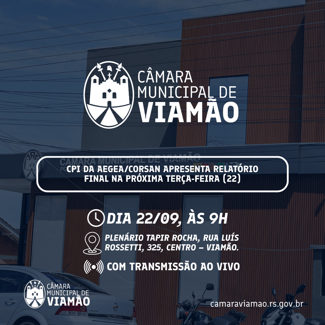 CPI da Aegea/Corsan apresenta relatório final na próxima terça-feira (22)