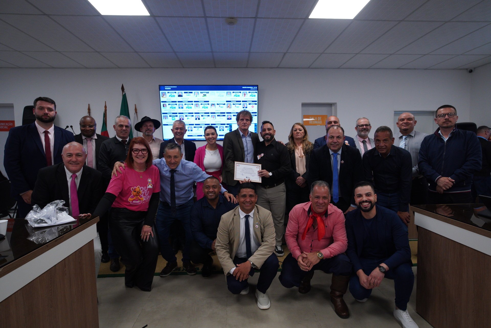 Clube Futebol com Vida SAF (FutVida) é homenageado pelos serviços prestados ao esporte e ao desenvolvimento de Viamão