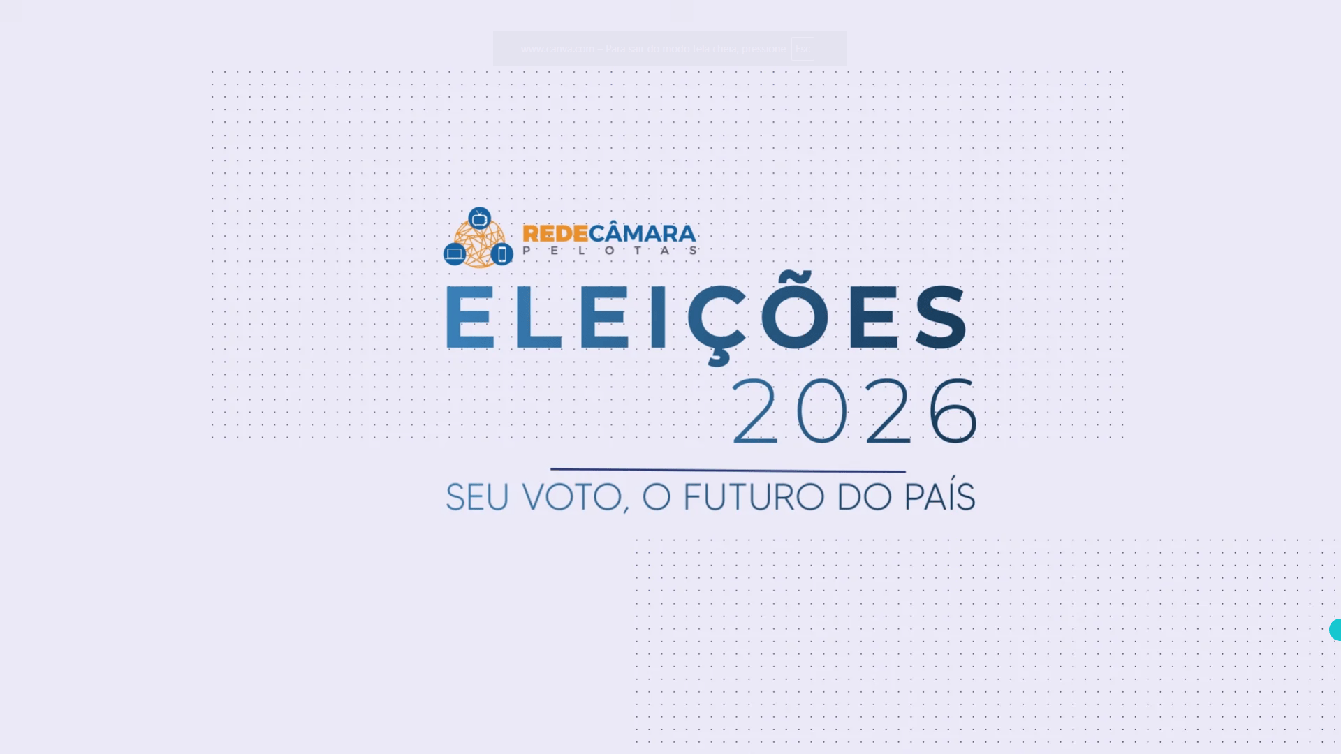 Rede Câmara terá cobertura ao vivo das Eleições 2026