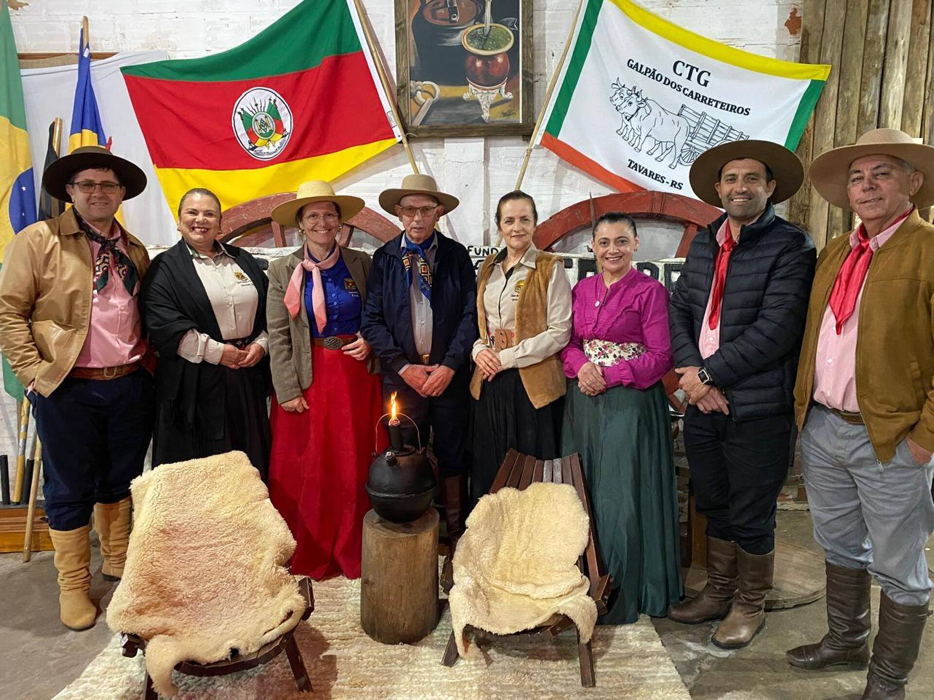 Câmara Municipal de Tavares participa da Ronda da Chama Crioula no dia 14 de setembro.