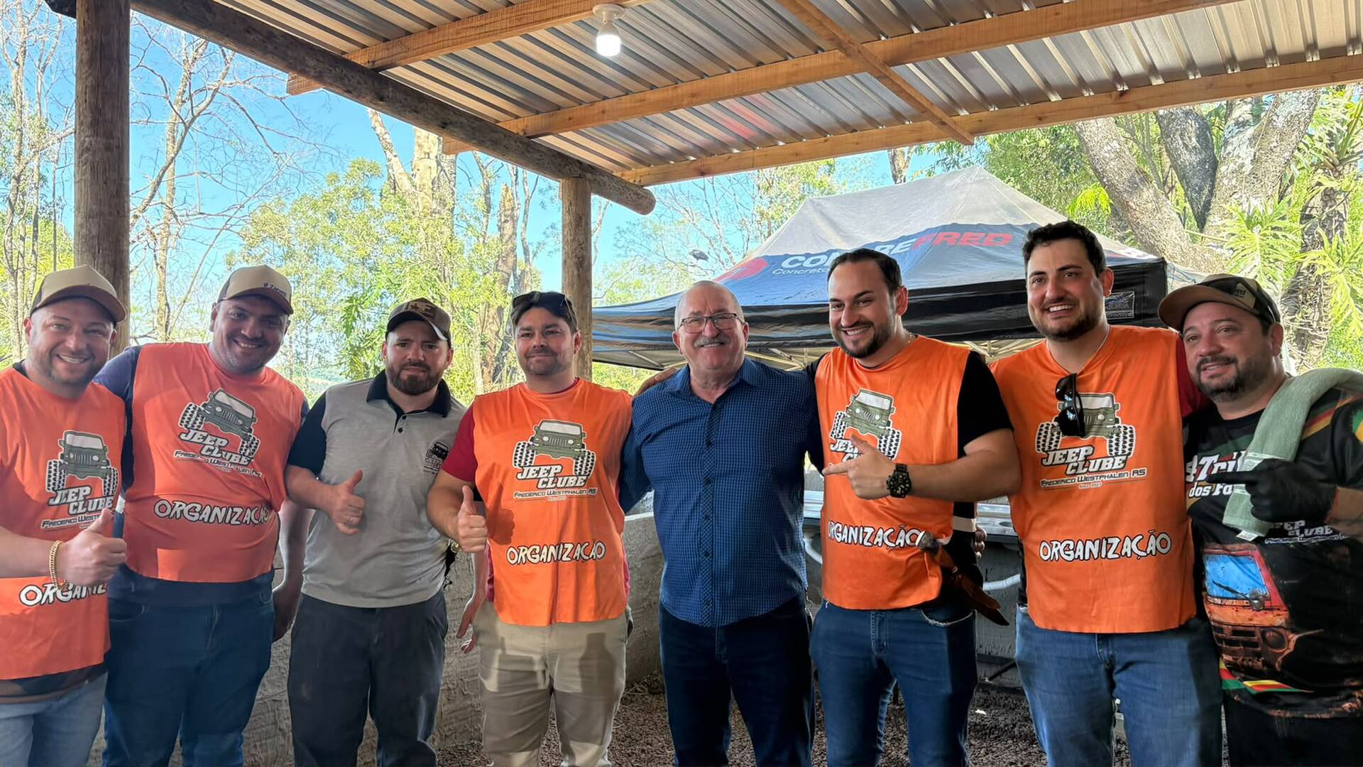 Legislativo prestigia 4ª Trilha dos Farrapos do Jeep Clube de Frederico Westphalen