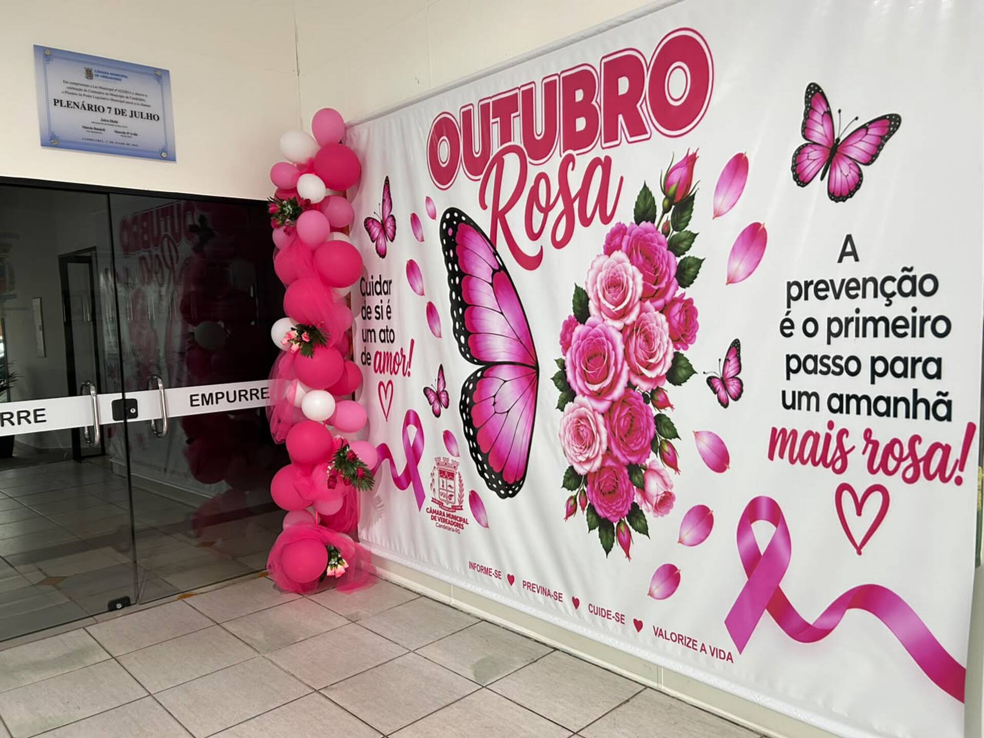 Sessão ordinária será realizada na terça-feira e terá participação da Liga Feminina de Combate ao Câncer