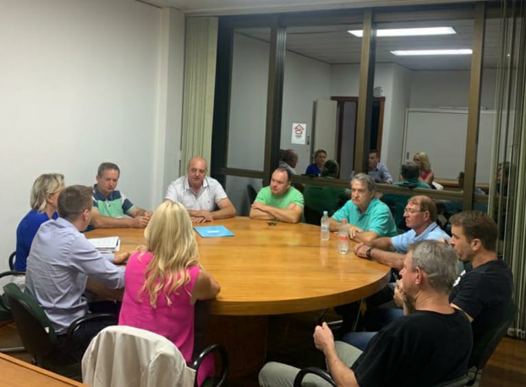 Reunião com a Comissão da Expo Prata