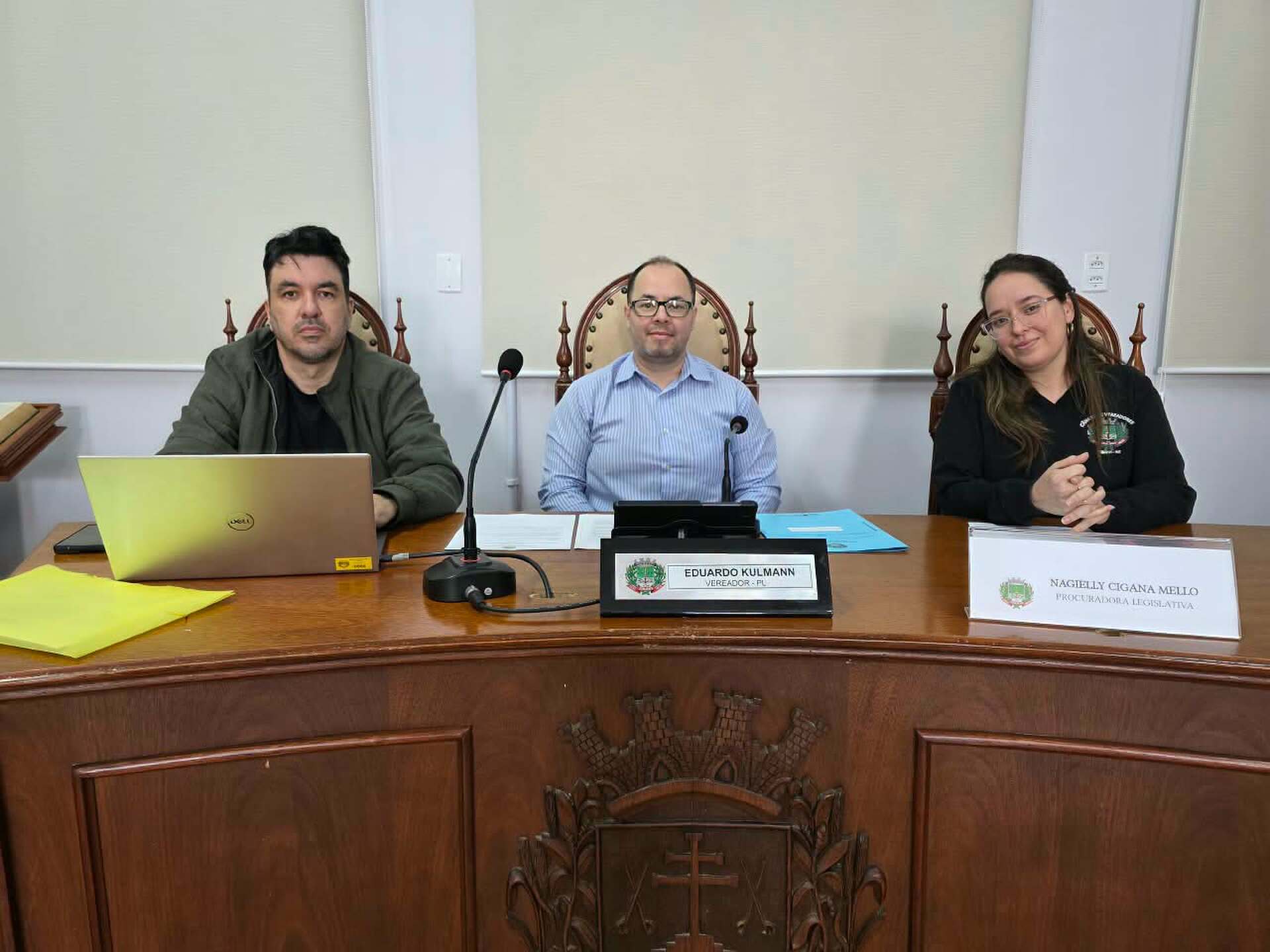 Câmara de Itaqui realiza a 34ª Reunião da Comissão de Constituição, Justiça e Redação de 2026.