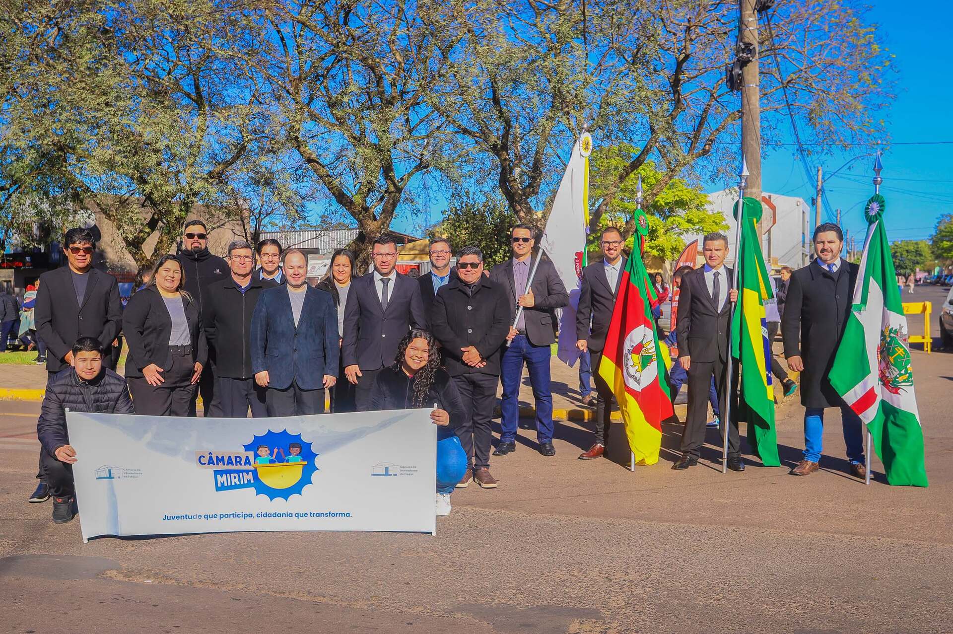 Câmara de Vereadores participa do desfile cívico de 7 de Setembro