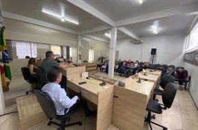 Visita dos Alunos da Rede Municipal à Câmara de Vereadores.